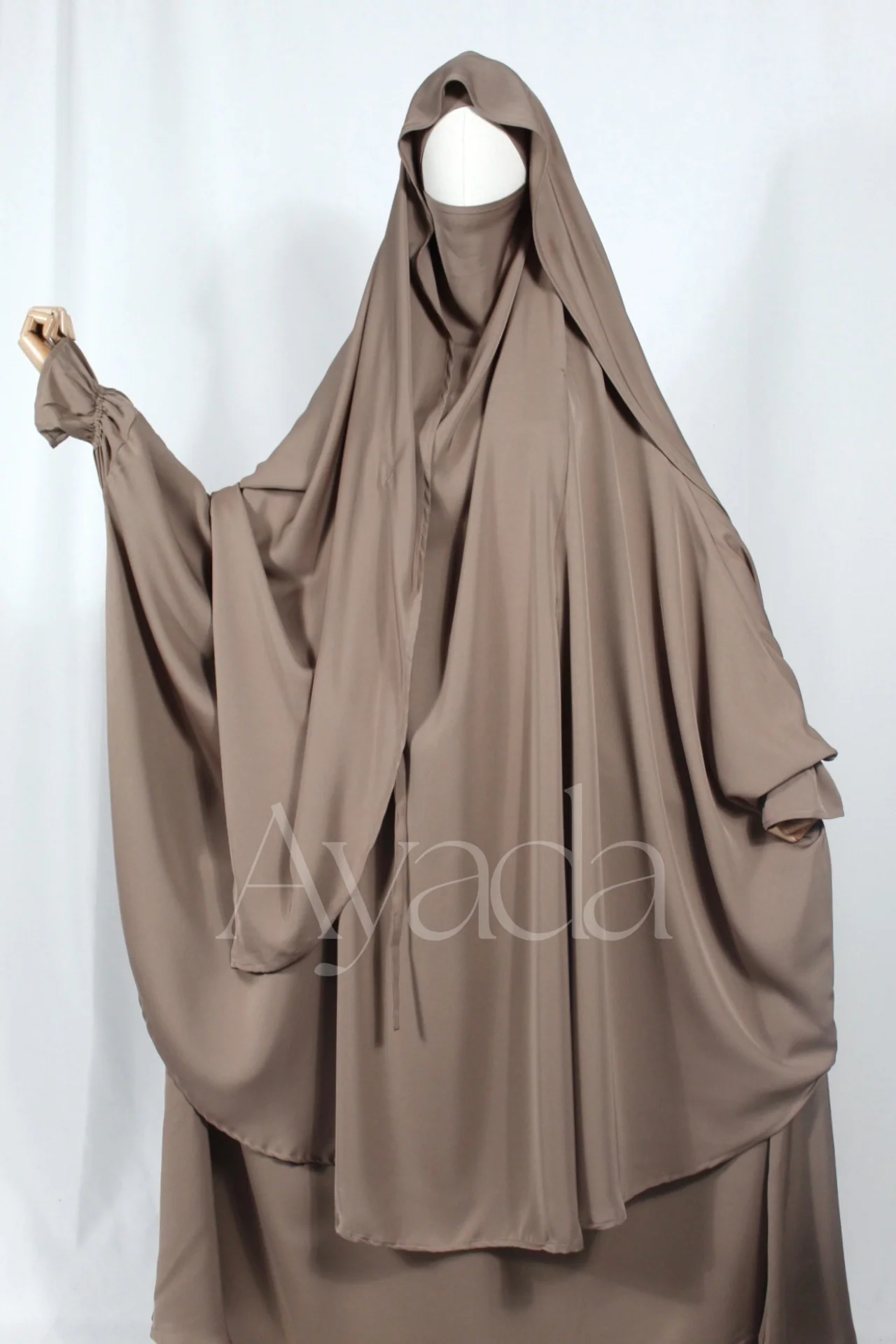 Jilbeb Awra Nidha 3 pièces (Cape + Haut + Jupe) - Image 19