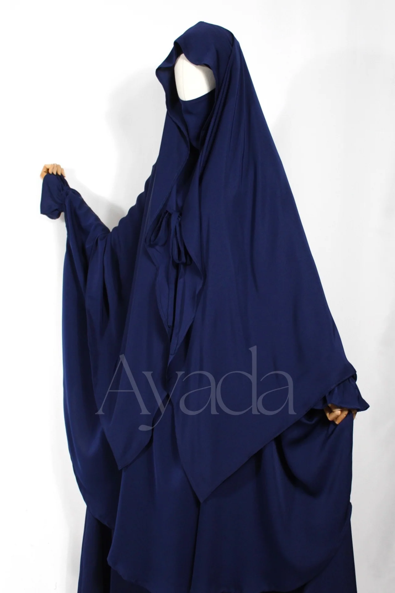 Jilbeb Awra Nidha 3 pièces (Cape + Haut + Jupe) - Image 20