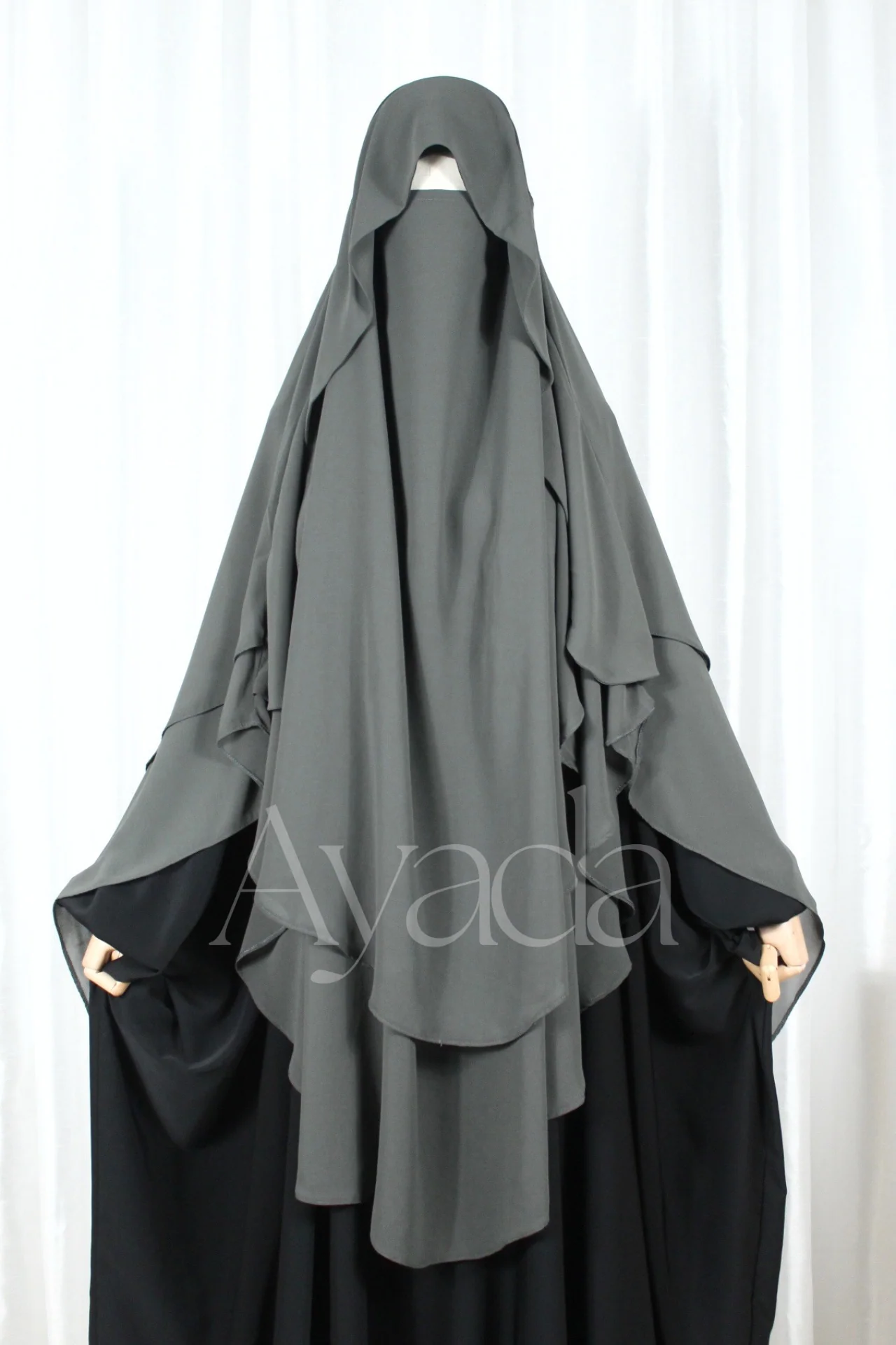 Khimar Butterfly arrondi - Image 3