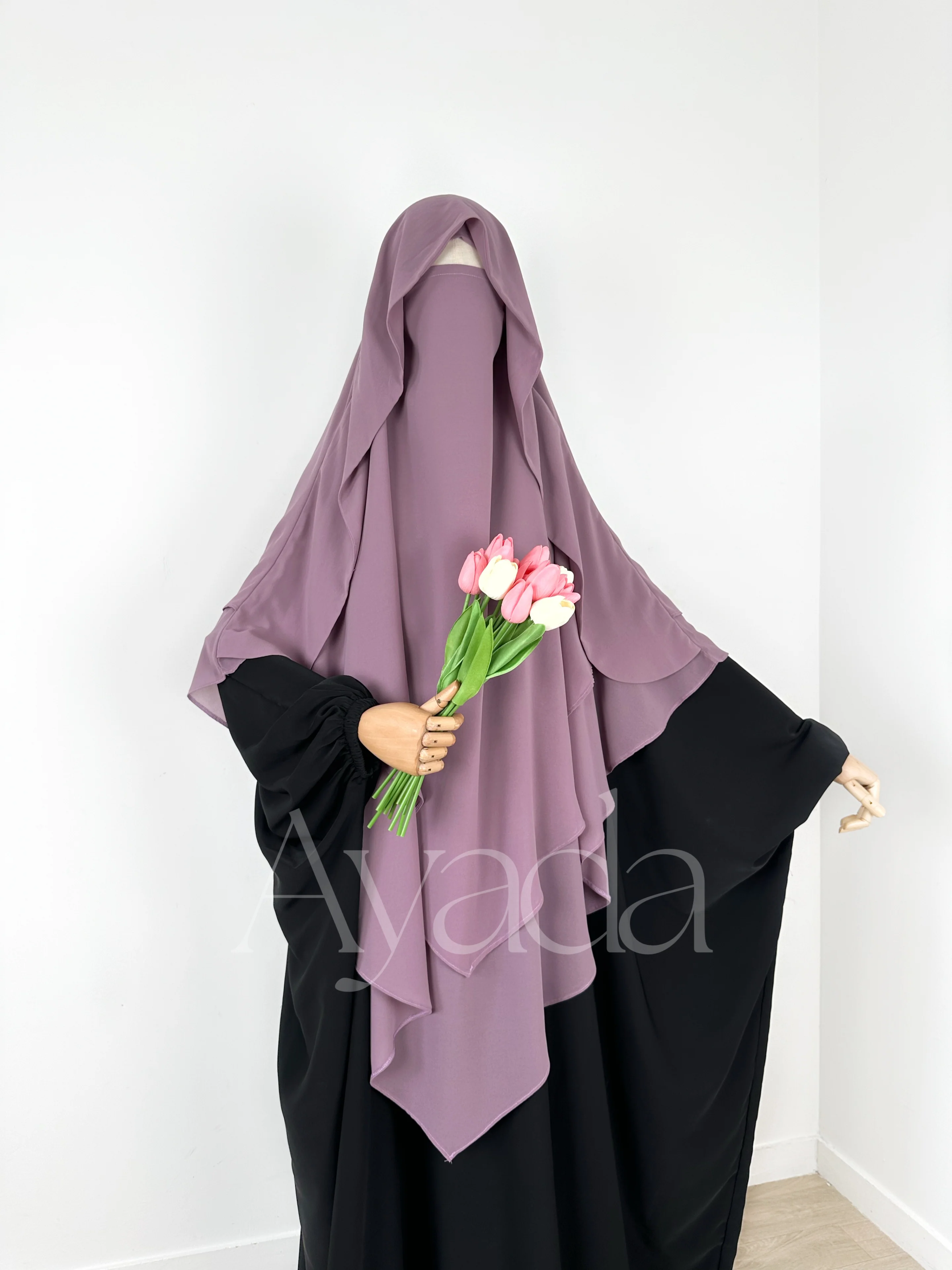 Khimar Butterfly arrondi - Image 37