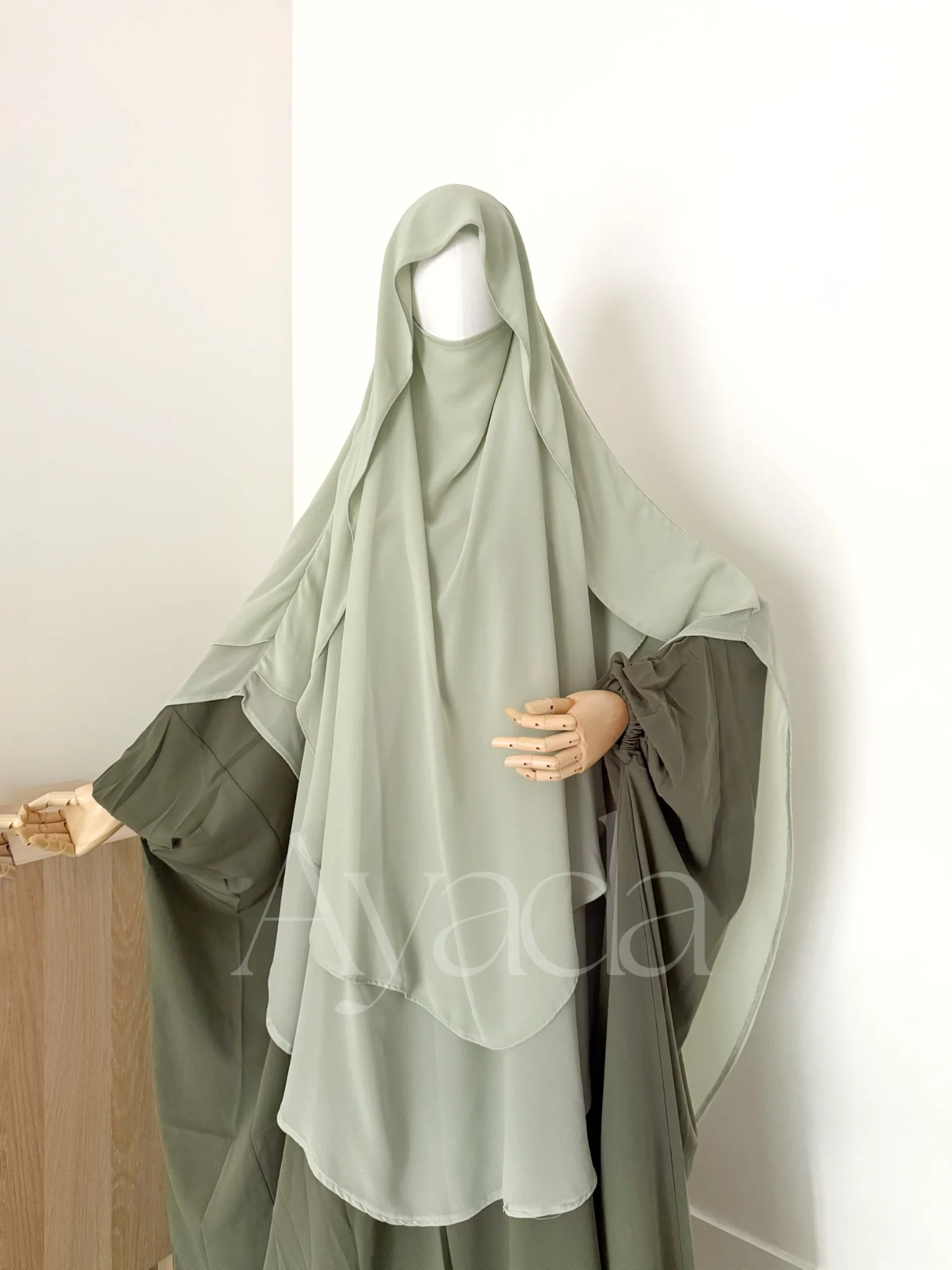 Khimar Butterfly arrondi - Image 4