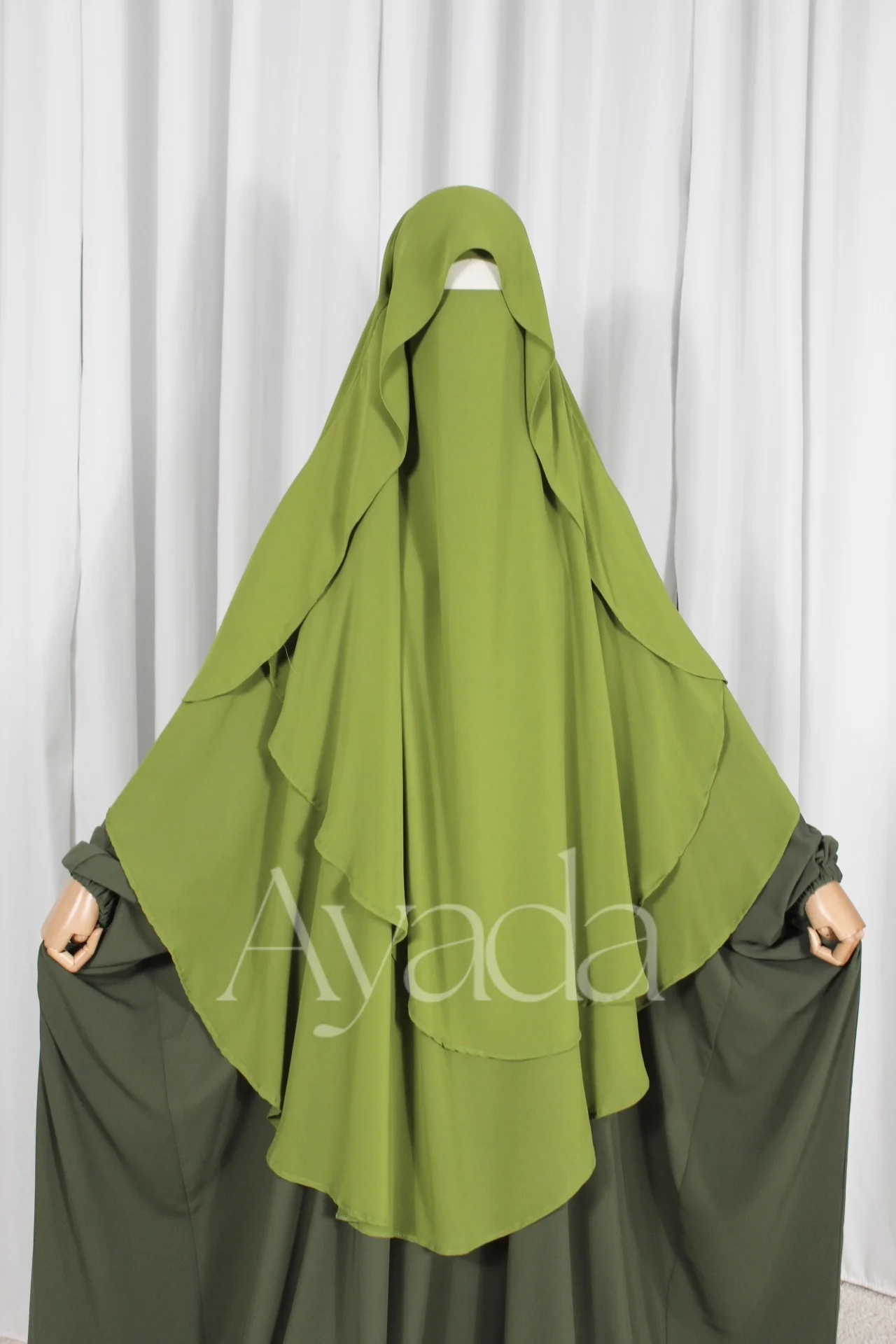Khimar Butterfly arrondi - Image 5