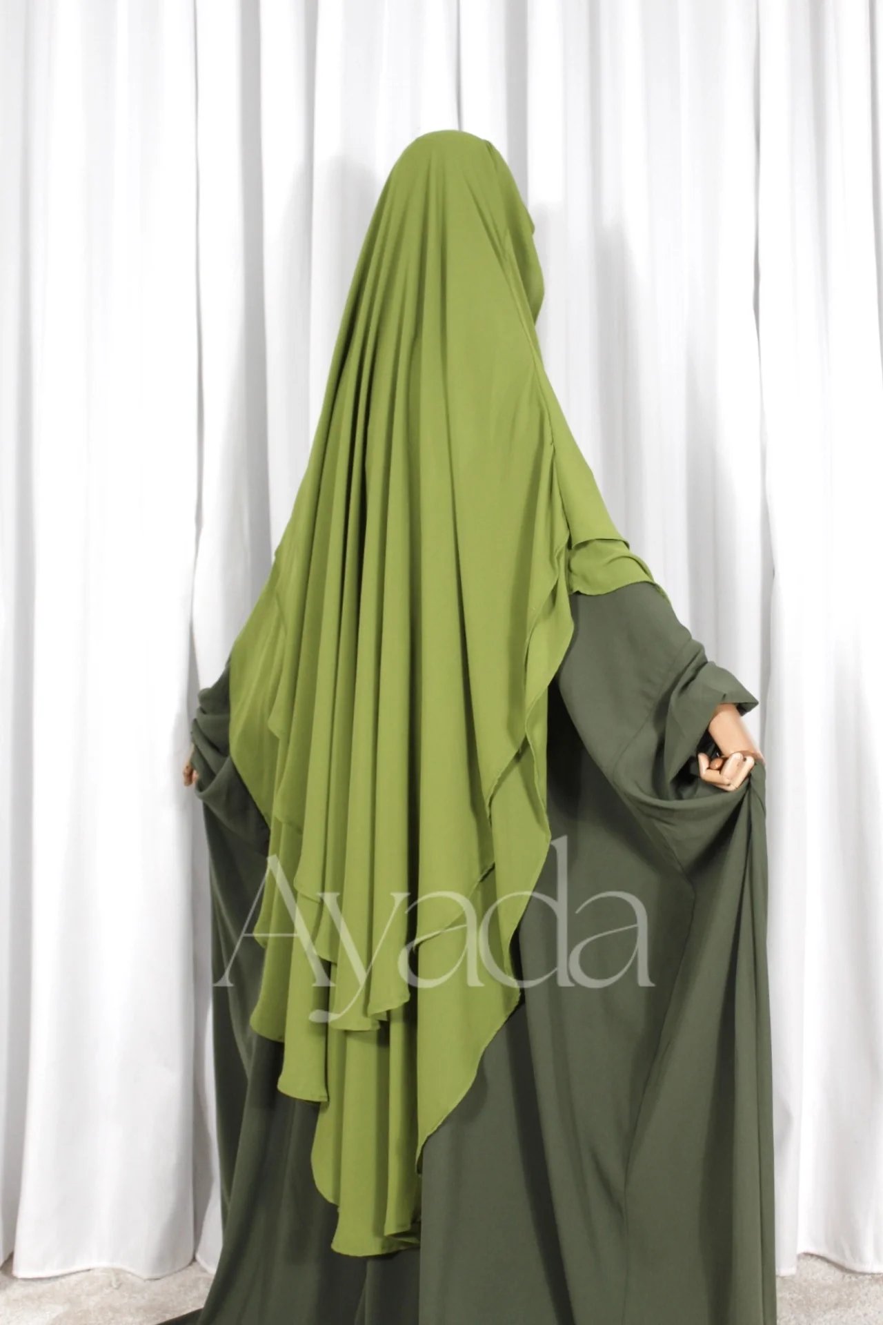 Khimar Butterfly arrondi - Image 6