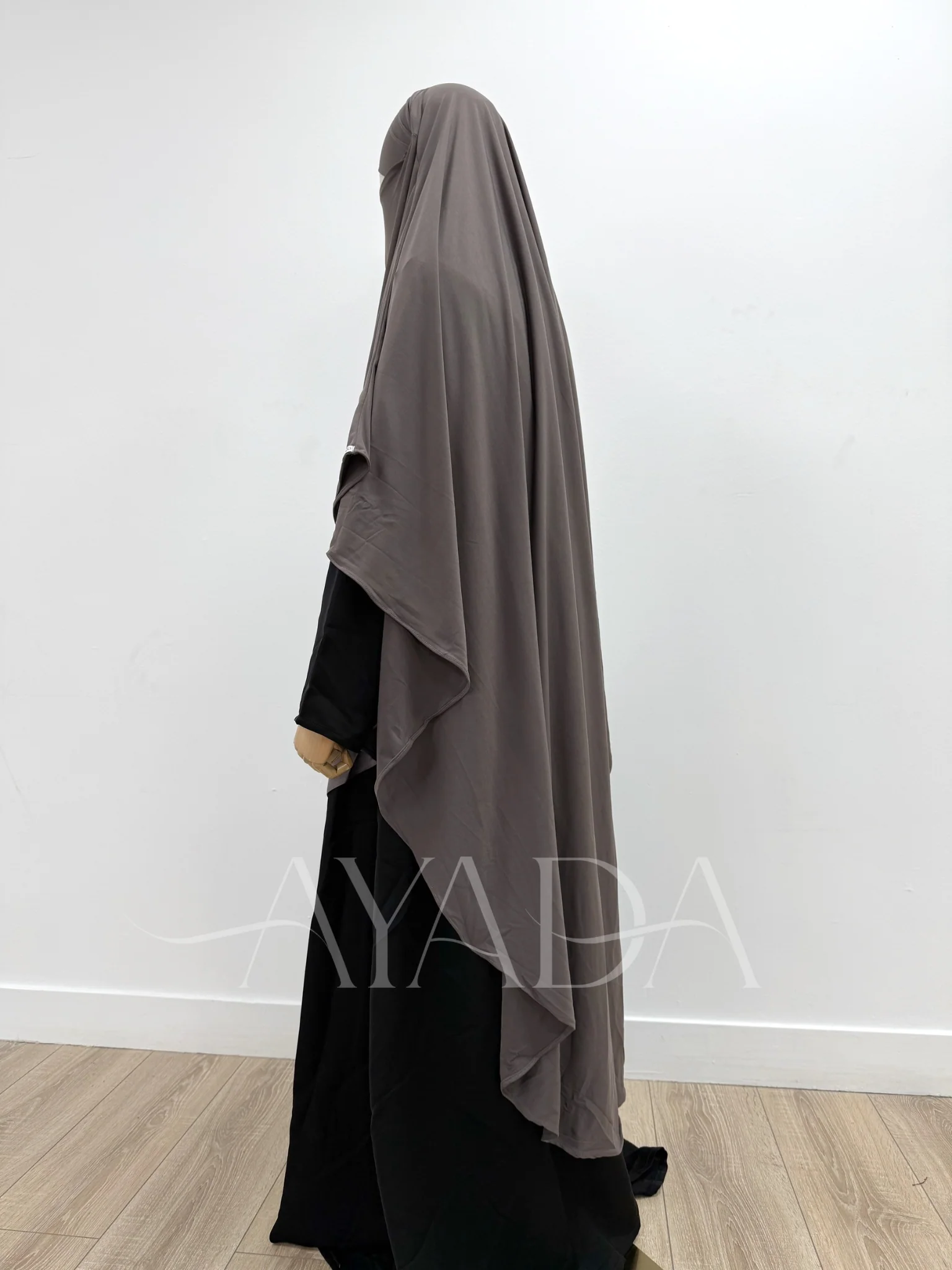 Khimar Maxi Jersey Premium Long Arrondi - Image 21