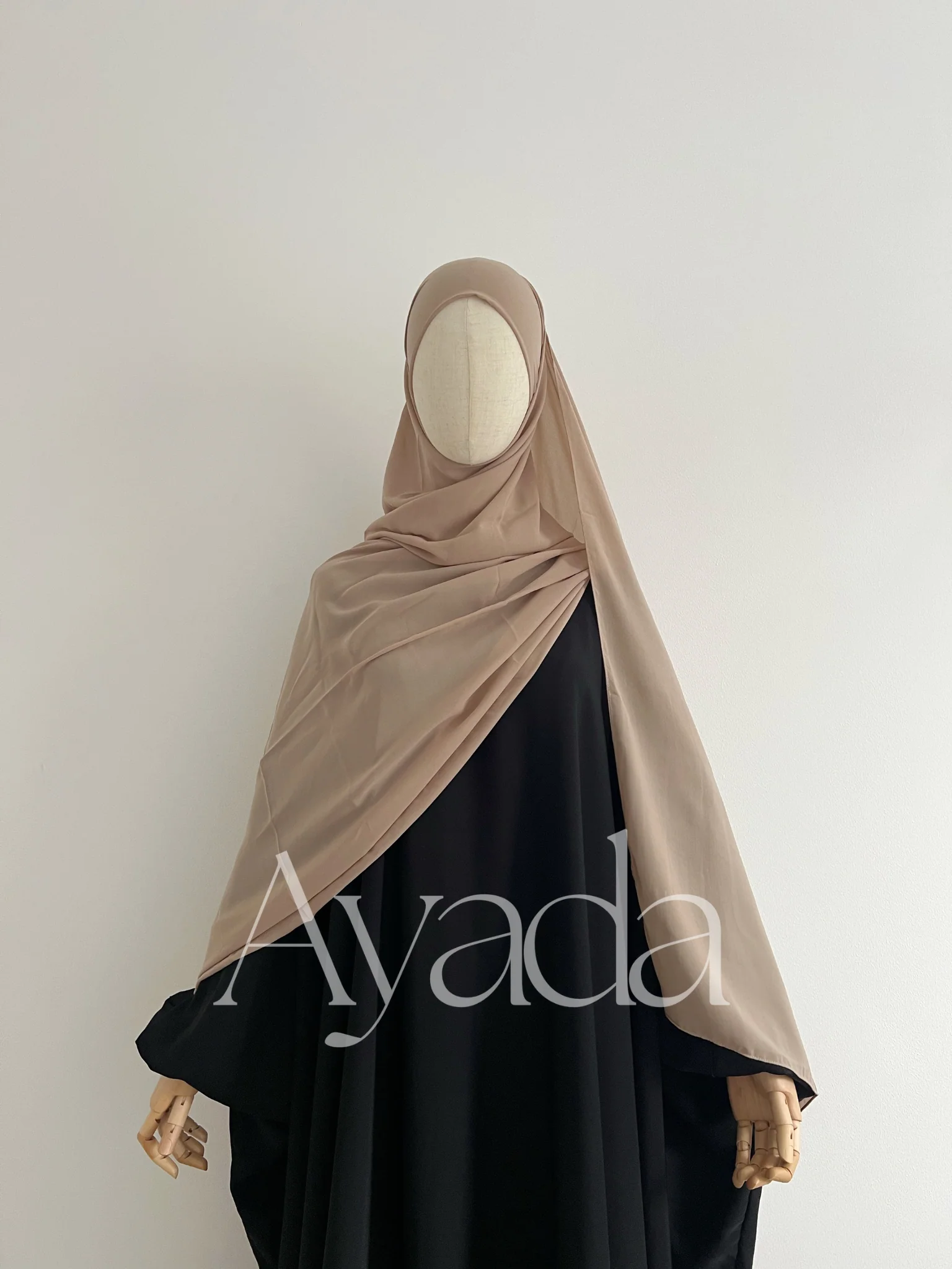Maxi Hijab XXL à nouer Mousseline Royale - Image 3