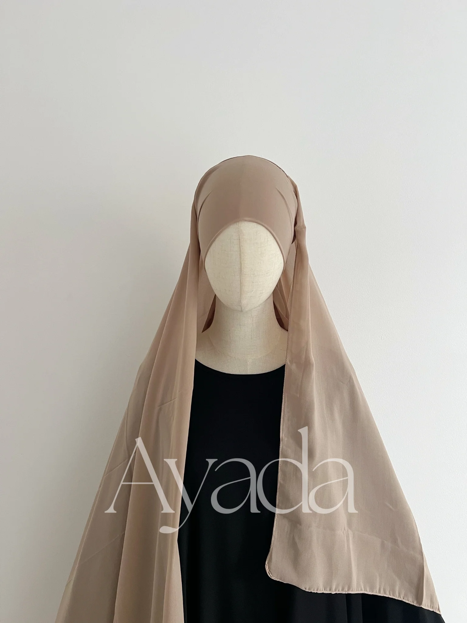 Maxi Hijab XXL à nouer Mousseline Royale - Image 4