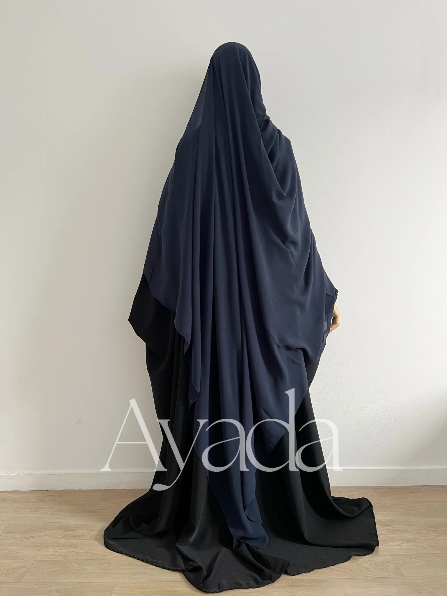 Maxi Hijab XXL à nouer Mousseline Royale - Image 5