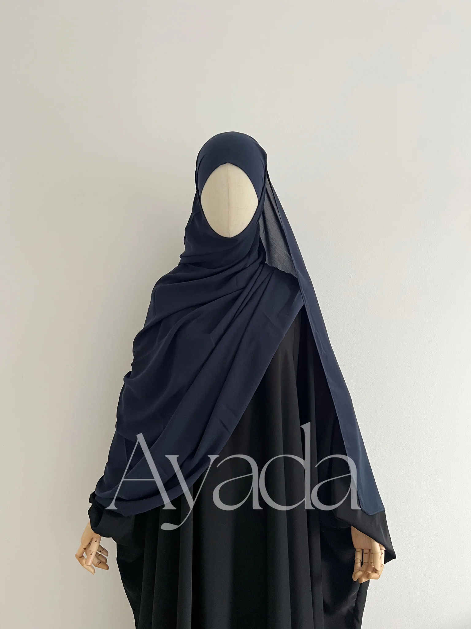 Maxi Hijab XXL à nouer Mousseline Royale - Image 6