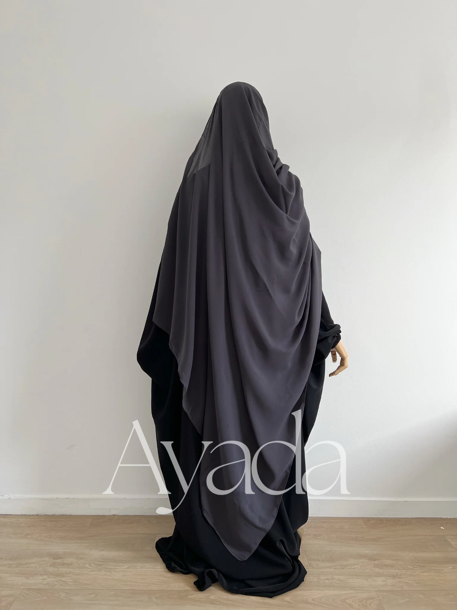 Maxi Hijab XXL à nouer Mousseline Royale - Image 9