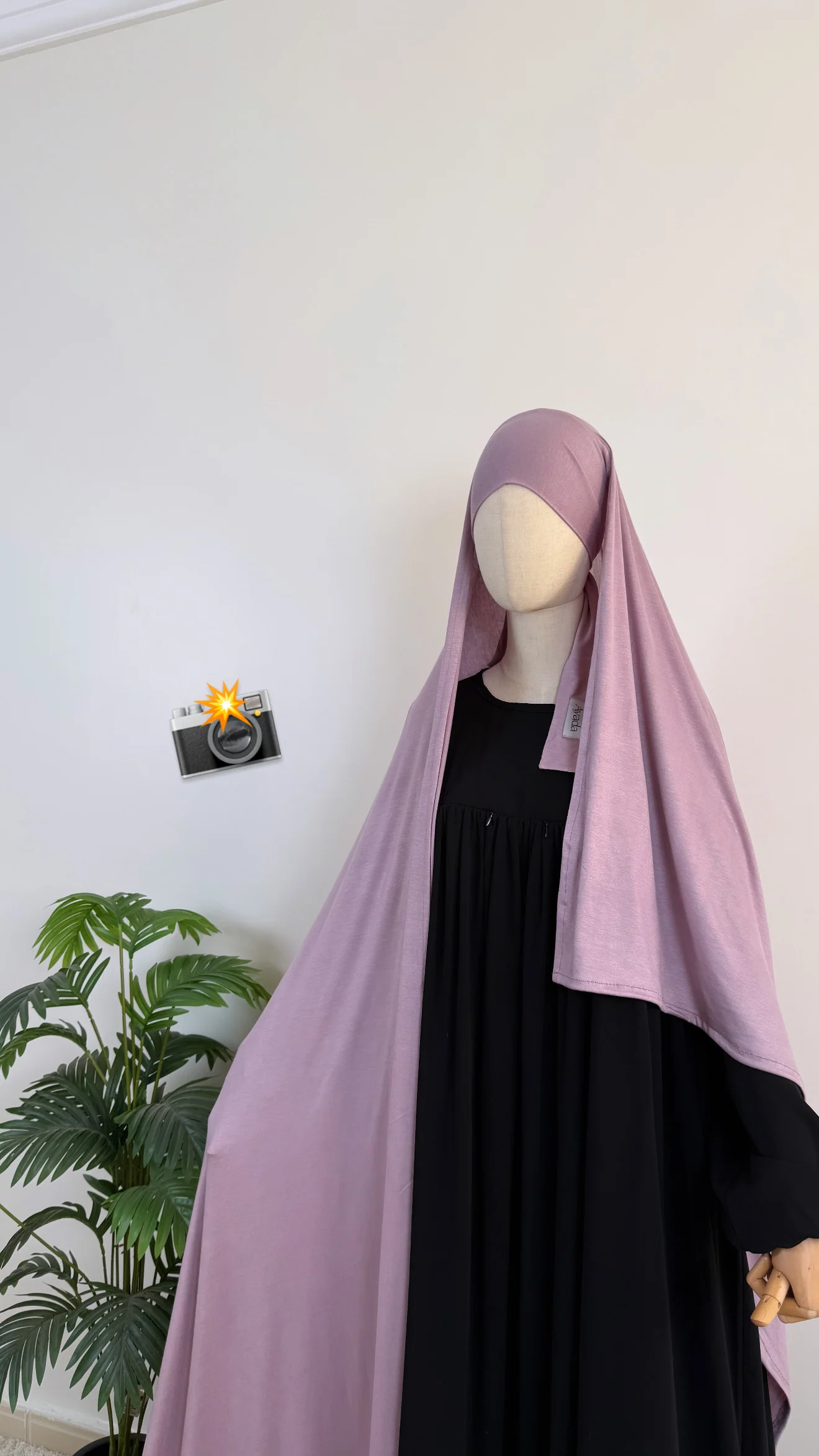 Maxi Hijab XXL simple Jersey - Image 2