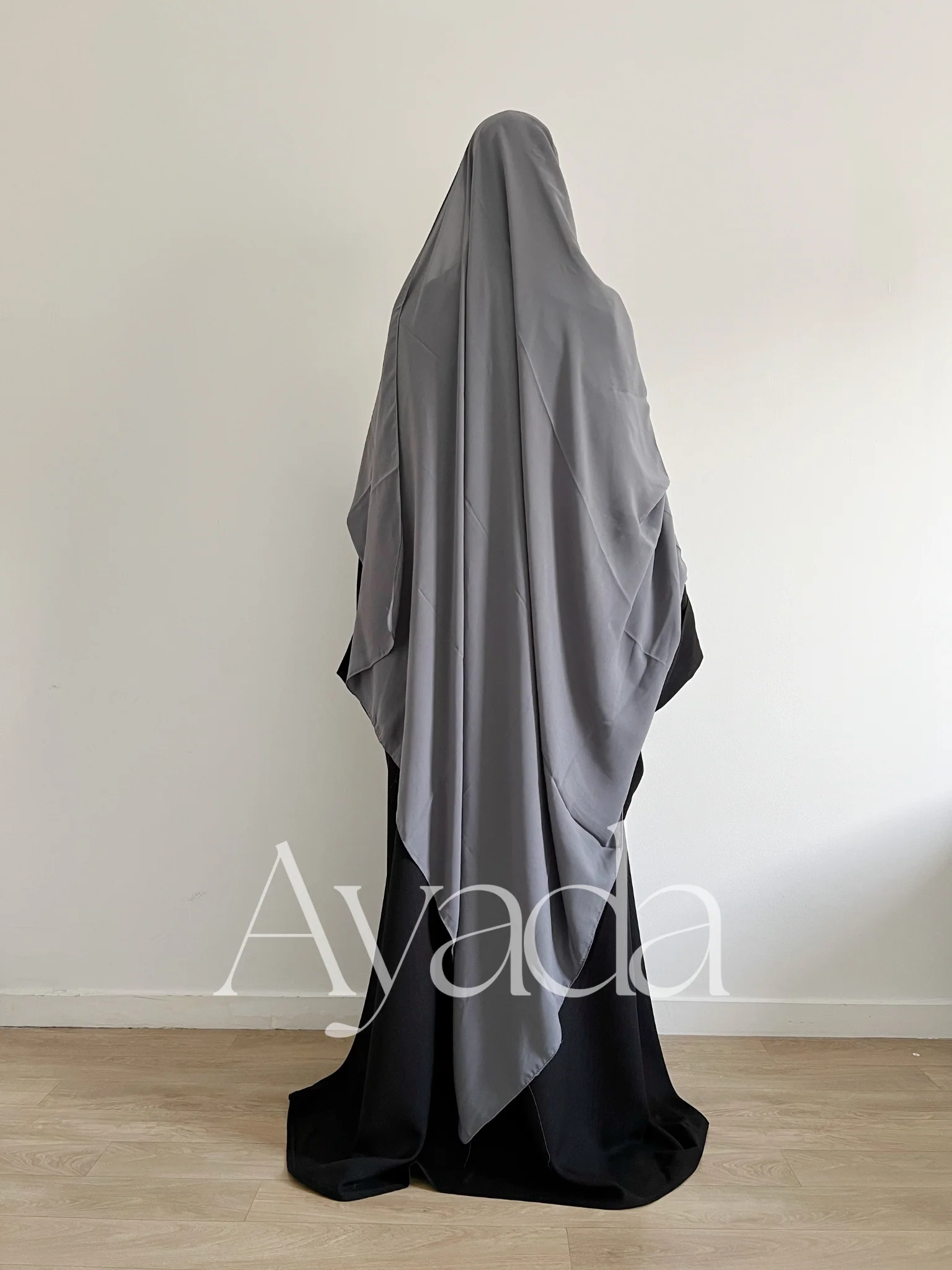 Maxi Hijab XXL simple Mousseline Royale - Image 10