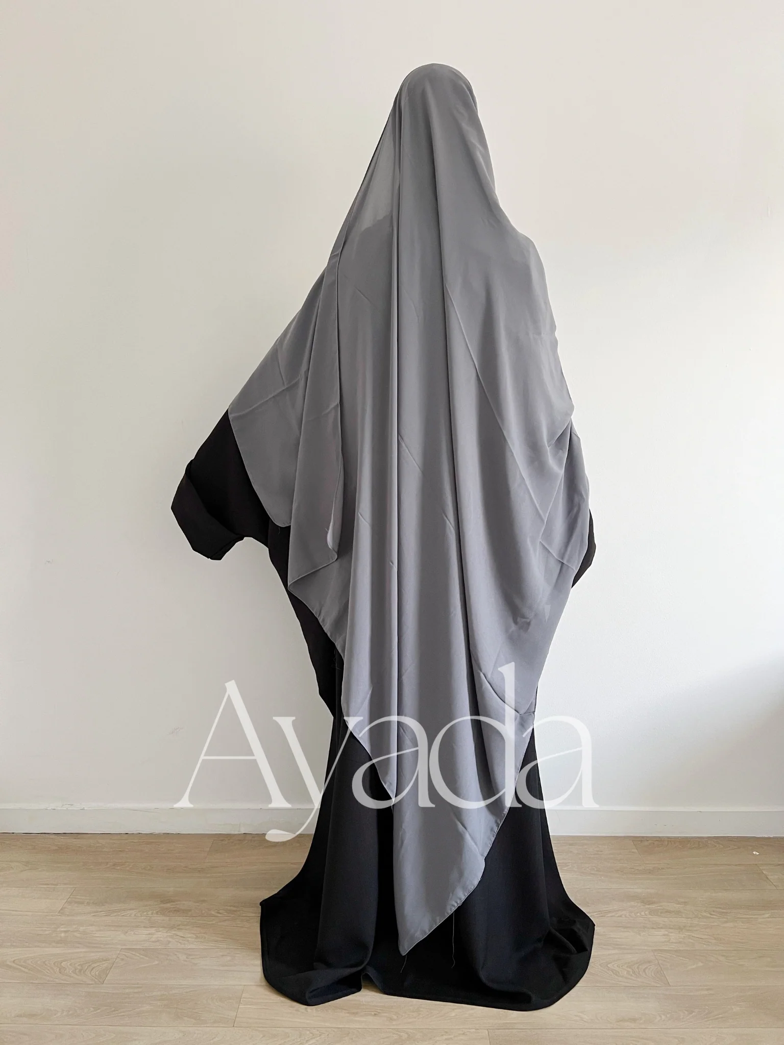 Maxi Hijab XXL simple Mousseline Royale - Image 11