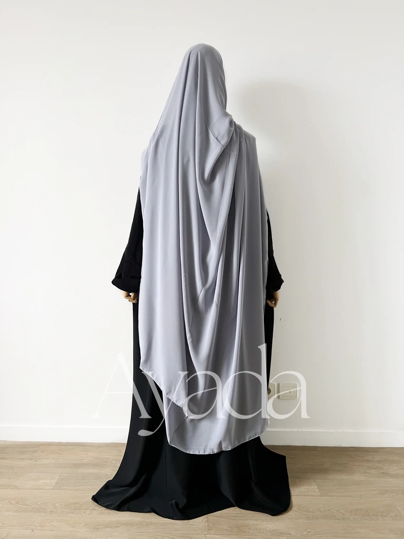 Maxi Hijab XXL simple Mousseline Royale - Image 18