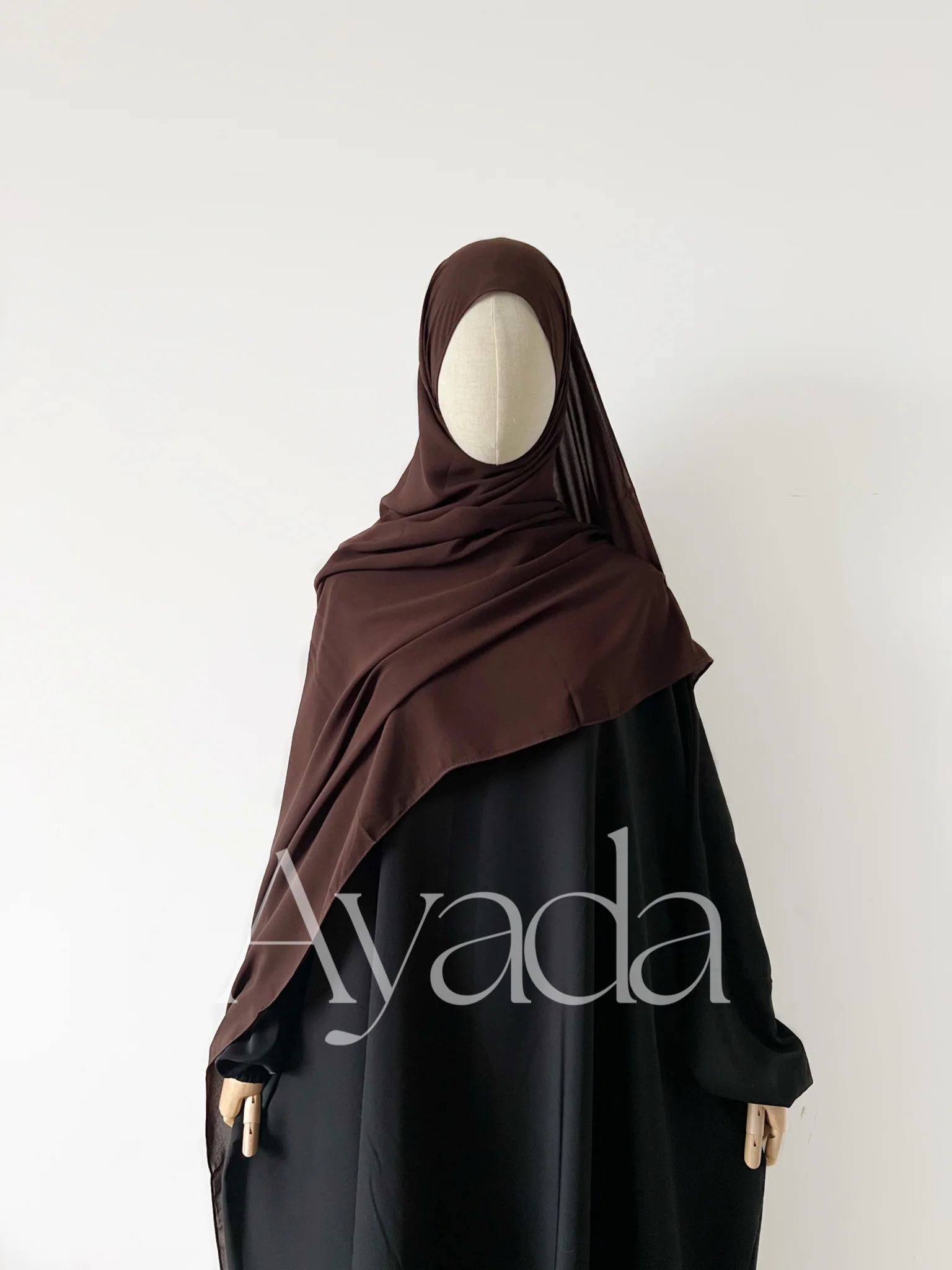 Maxi Hijab XXL simple Mousseline Royale - Image 21