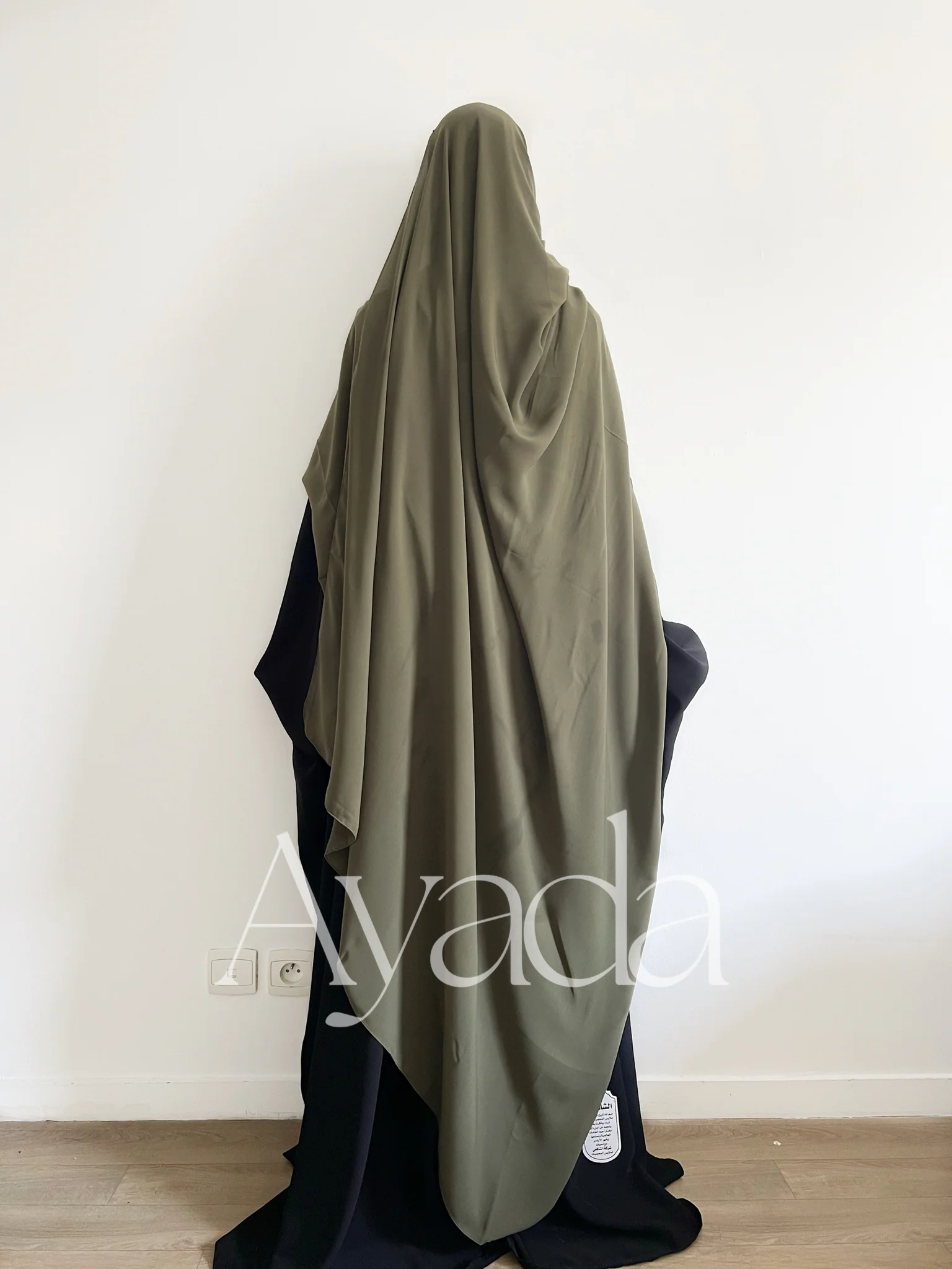 Maxi Hijab XXL simple Mousseline Royale - Image 26