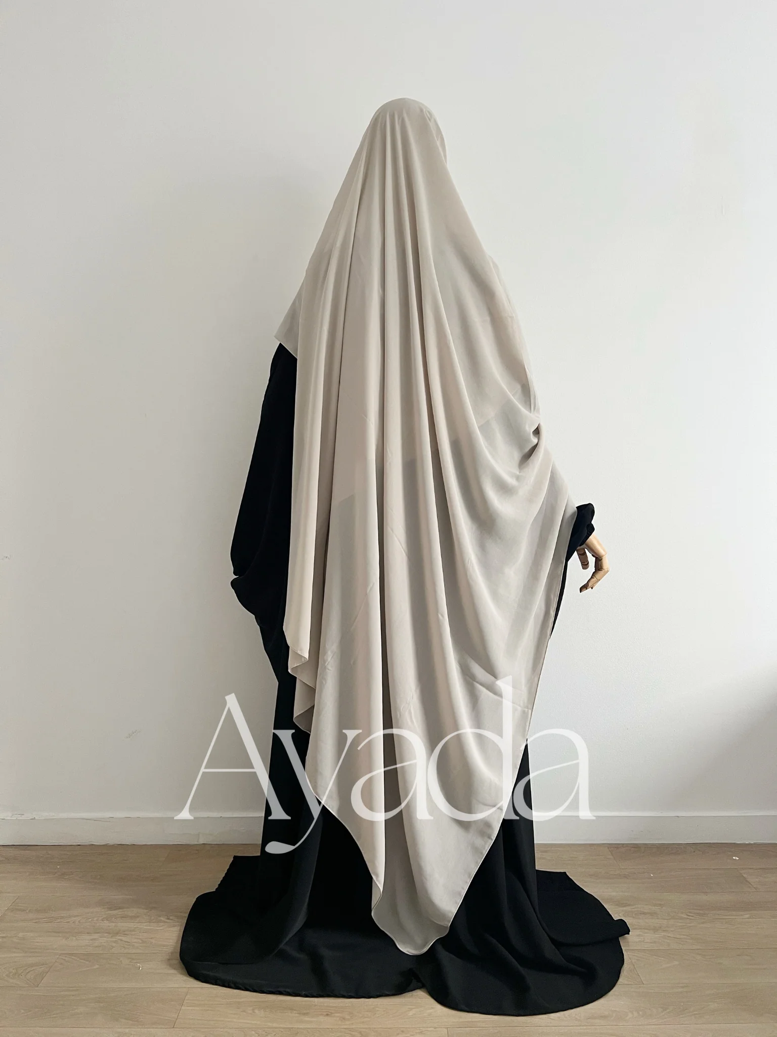 Maxi Hijab XXL simple Mousseline Royale - Image 3