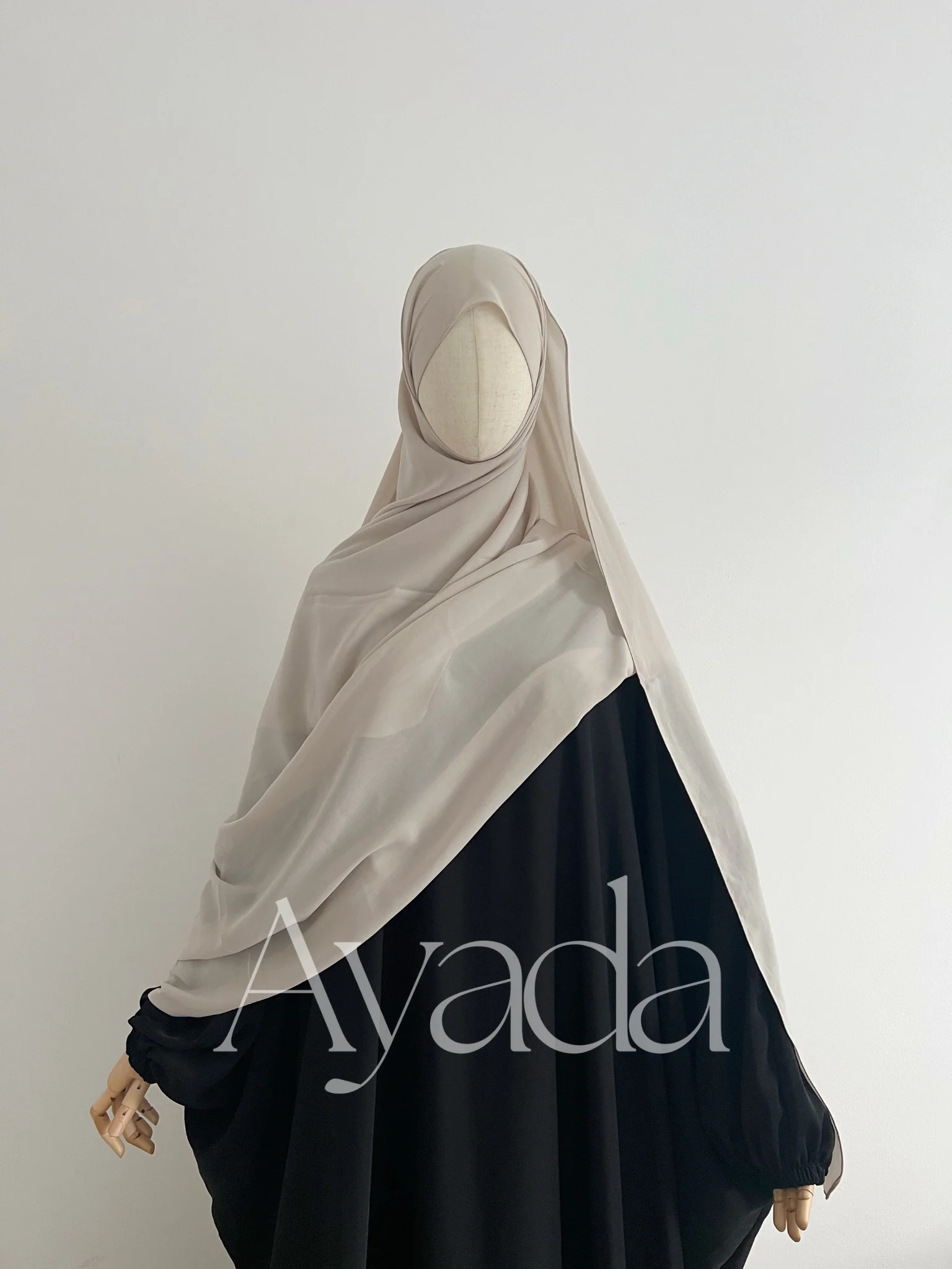 Maxi Hijab XXL simple Mousseline Royale - Image 4