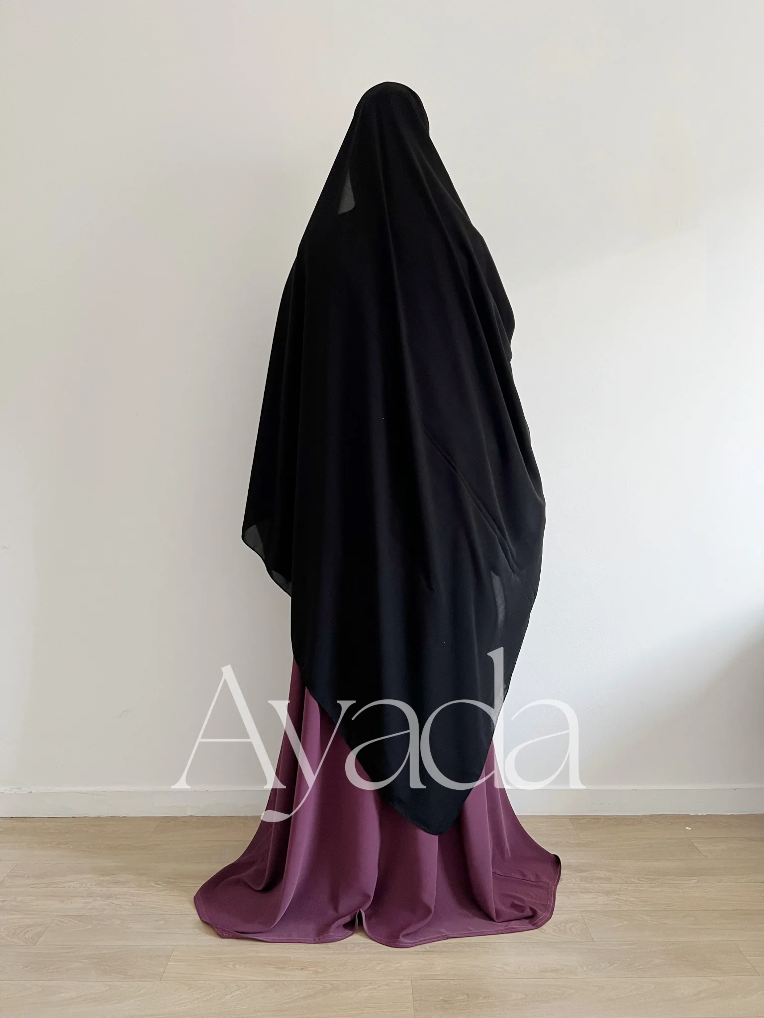 Maxi Hijab XXL simple Mousseline Royale - Image 6