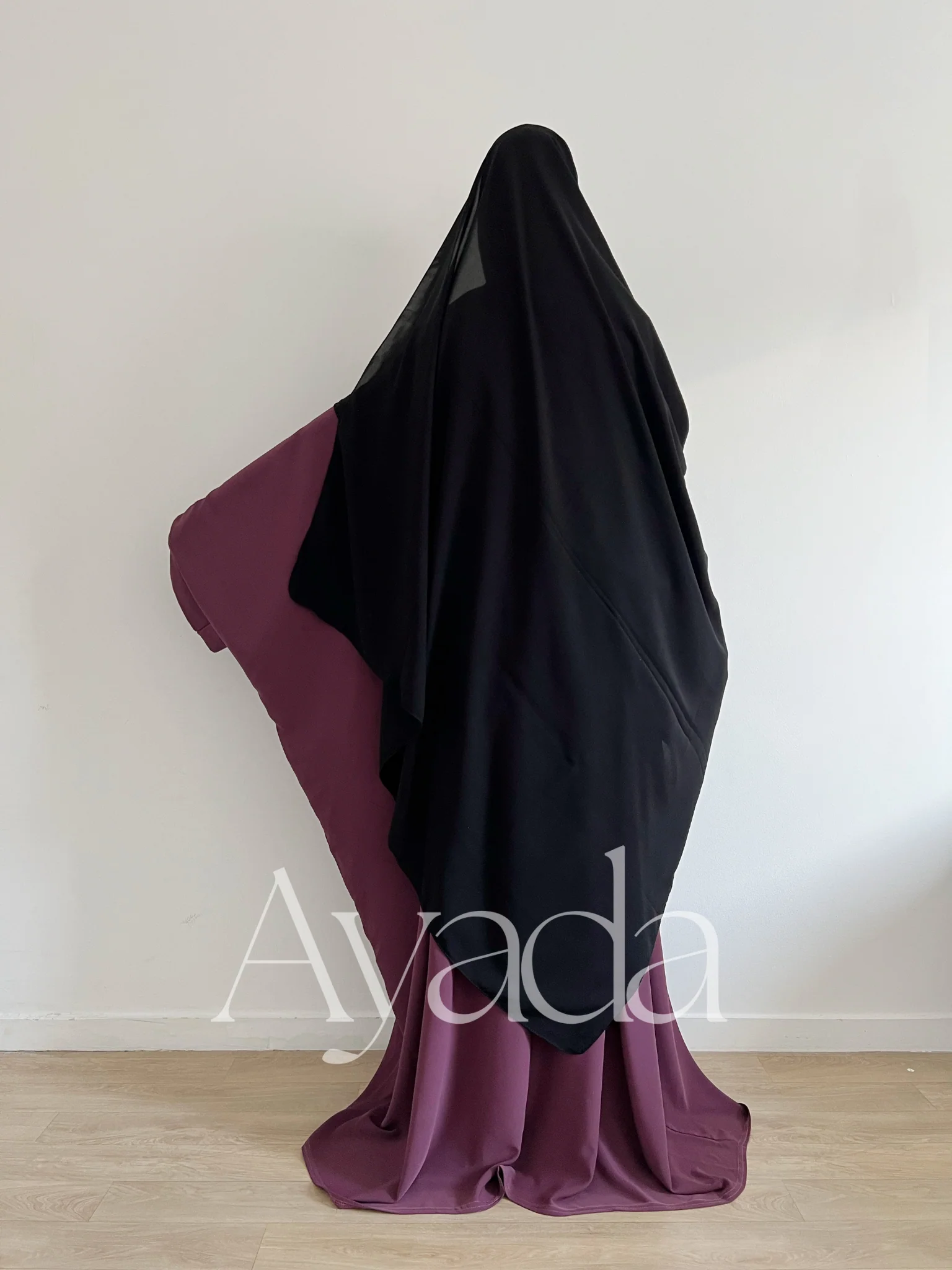 Maxi Hijab XXL simple Mousseline Royale - Image 7