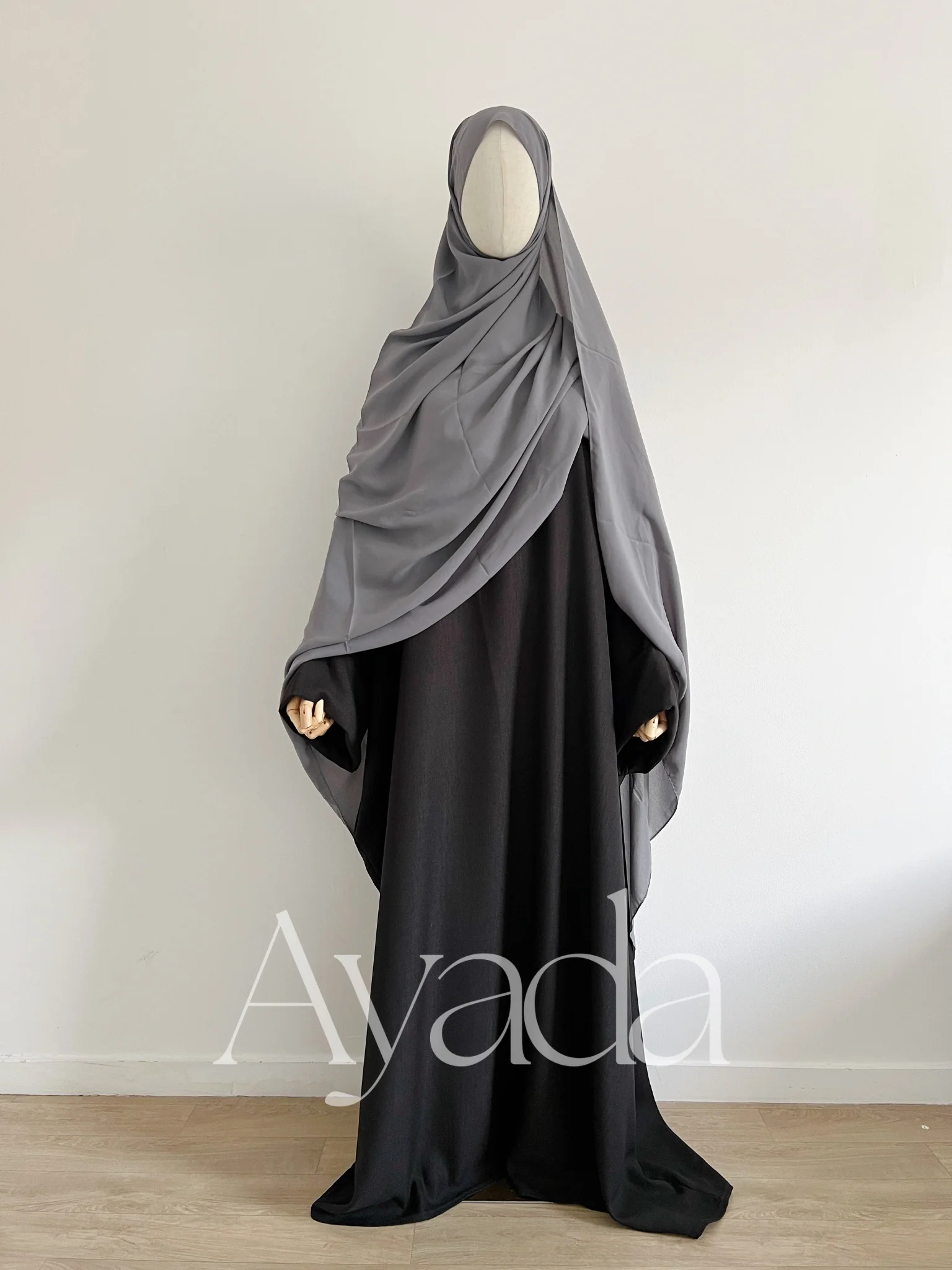 Maxi Hijab XXL simple Mousseline Royale - Image 9